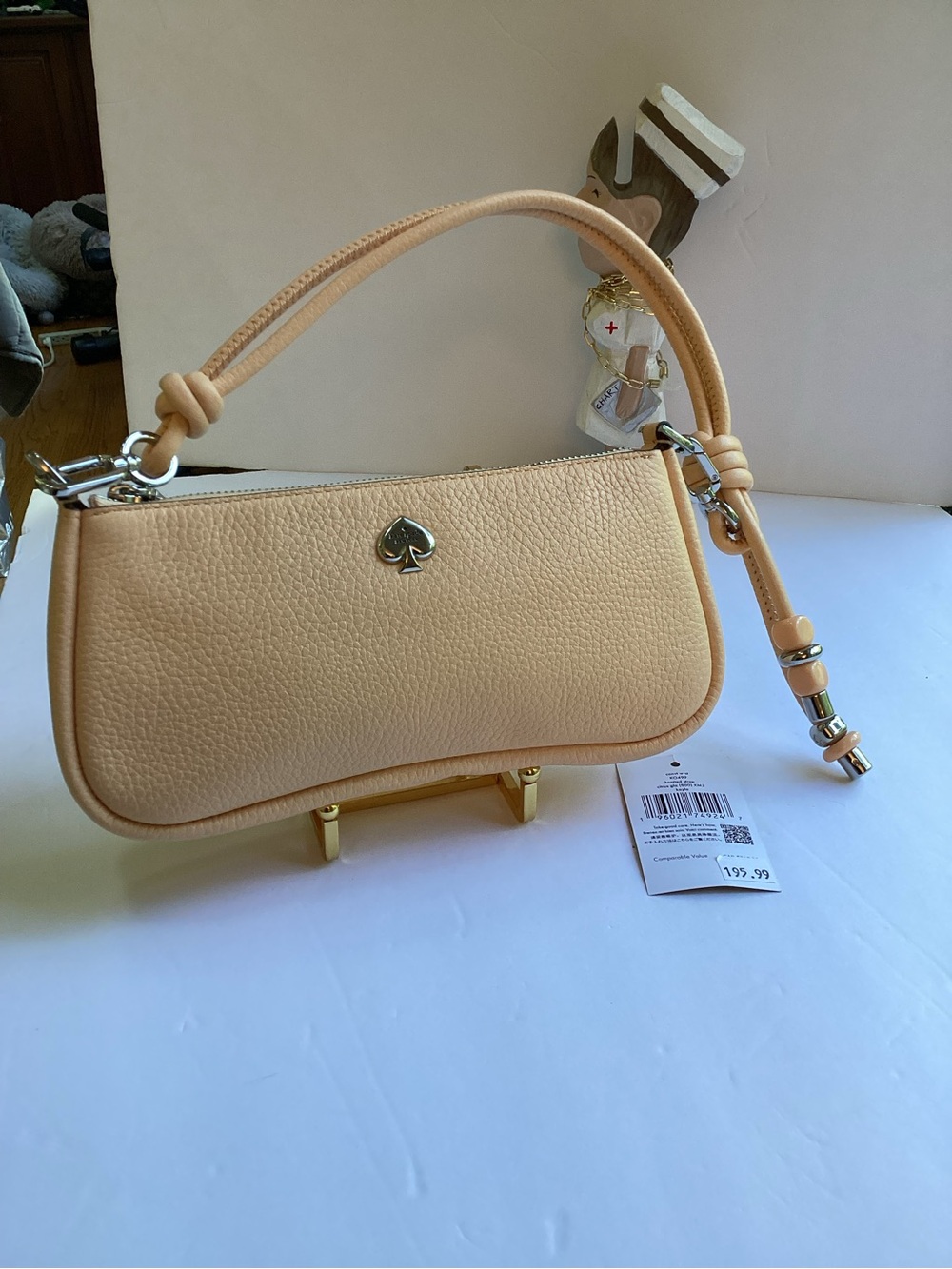 kate spade Pebbled Leather Kayla shoulder purse. Citrus 🍊 NWT
